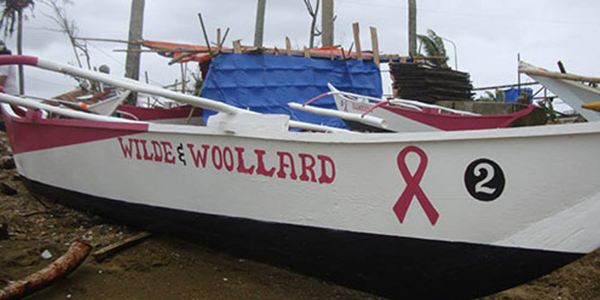 Wilde and Woollard assists in Philippines Recovery